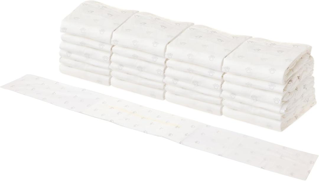 Amazon Basics Male Dog Diapers, 30 Count, Large, Ultra Absorbent Disposable Wrap with Secure Fit, Leakproof and Comfortable