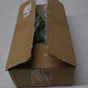 9FT Cedar Garland with Lights, Prelit Christmas Garland Artificial Realistic, Real Touch Pine Christmas Garland for Mantle Stairs Outdoor Decoration, Battery Operated Faux Greenery Garlands Thick Lush