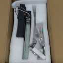 BesLowe Outdoor Wall Light Fixtures with Crystal Bubble Glass, Waterproof Exterior Sconces LED Wall Lanterns, Porch Lights Wall Mounted 10W 3000K Outside Lights for House Front Door Garage Entryway (10in)