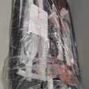 Larex Baby Bassinet, 3 in 1 Bassinets Bedside Sleeper Crib Sleeper for Newborn, Portable Crib Adjustable 7 Height Bedside Bassinet with Mattress and Movable WheelsBreathable Mattress&Mesh(Dark Grey)