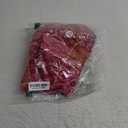 Happy Sailed Womens Floral Print Boho Maxi Skirt Elastic High Waist Pleated Ruffle Flowy Long Skirts M-L Print Red