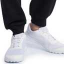 Fruit of The Loom Eversoft Fleece Joggers with Pockets, Relaxed Fit, Moisture Wicking, Breathable, Tapered Sweatpants (White)