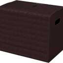 Aiuwo Trunk Organizer for Car,Car Trunk Organizer and Storage for SUV,Truck,MPV Collapsible Multi Compartment Extra Large capacity and Adjustable (Coffee Brown1, Standard) (S-15.8*13*12.5IN)