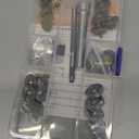 Sopnom 20 Sets 18MM Magnetic Buttons Clasp Snaps Fastener with Install Tool Magnetic Round Snaps DIY Craft Buttons Kit for Sewing, Craft, Purses, Bags, Clothes, Leather (Round)