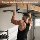 Fitarc Joist Mount Pull Up Bar, Wall Chin Up Bar Ceiling Mount for Beams, Heavy Duty Steel Construction, Home Gym Workout Equipment -Patent Pending