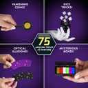 National Geographic Mega Magic Set - More Than 75 Magic Tricks for Kids to Perform with Steps, Video Instructions for Each Trick Provided by a Professional Magician