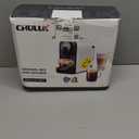CHULUX Mini Espresso Machine for Nespresso Pod, 20 Bar Single Serve Coffee Maker, 1400W, White
