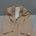 Cicy Bell Womens Casual Blazers Open Front Long Sleeve Work Office Suit Jackets Blazer (Beige, M)