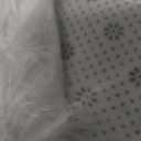 FJZFING White Round Rug Ultra-Soft Plush Modern 4x4 Circle Area Rug for Kid's Bedroom, Fluffy Shag Circular Rug for Nursery Room, Non-Slip Home Decor Cute White Carpet for Teen's Room