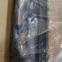 HOMLAND Bariatric Walkers for Seniors, 500lb Heavy Duty Rollator Walker with Extra Wide Padded Seat, 8 All Terrain Foldable Rolling Walker with Dual-Height Adjustable (Black)