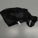 French Bulldog Muzzle with Soft Mesh, Open Eye Hole Bulldog Muzzle for Clear Vision, Anti-Biting Chewing Barking, Comfort Fit for Small Medium Dogs(XL,Black)