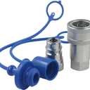 1/4" NPT ISO 7241-A Hydraulic Quick Connect Couplers Set Tractor Hydraulic Quick Disconnect Coupler Hydraulic Coupling