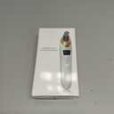 2026 Pore Vacuum, USB Rechargeable Blackhead Remover Vacuum,3 Levels Adjustable Pore Vacuum Blackhead Remover, with 5 Suction Power,6 Probes,Face Vacuum Pore Cleanser for Women & Men-White