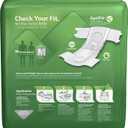 FitRight OptiFit Extra Adult Briefs, Incontinence Diapers with Tabs, Heavy Absorbency, Medium, 32 to 44", 20 Count