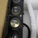 LED Yellow/White Motorcycle Driving Fog Lights Bar 2Pcs 5Inch Offroad Driving Lights Pod Light Work Auxiliary Lights fit for Motorcycle Truck Vehicle ATV SUV UTV 4WD Boat Tractor