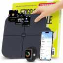 Professional 25 Metrics Smart Scale for Body Weight with BMI, Body Fat, Muscle Mass, Digital Weight Composition Scale Body Fat Percentage Mass, Bluetooth, Apple Health Compatible Fitness App, 400lb (Dark Navy)