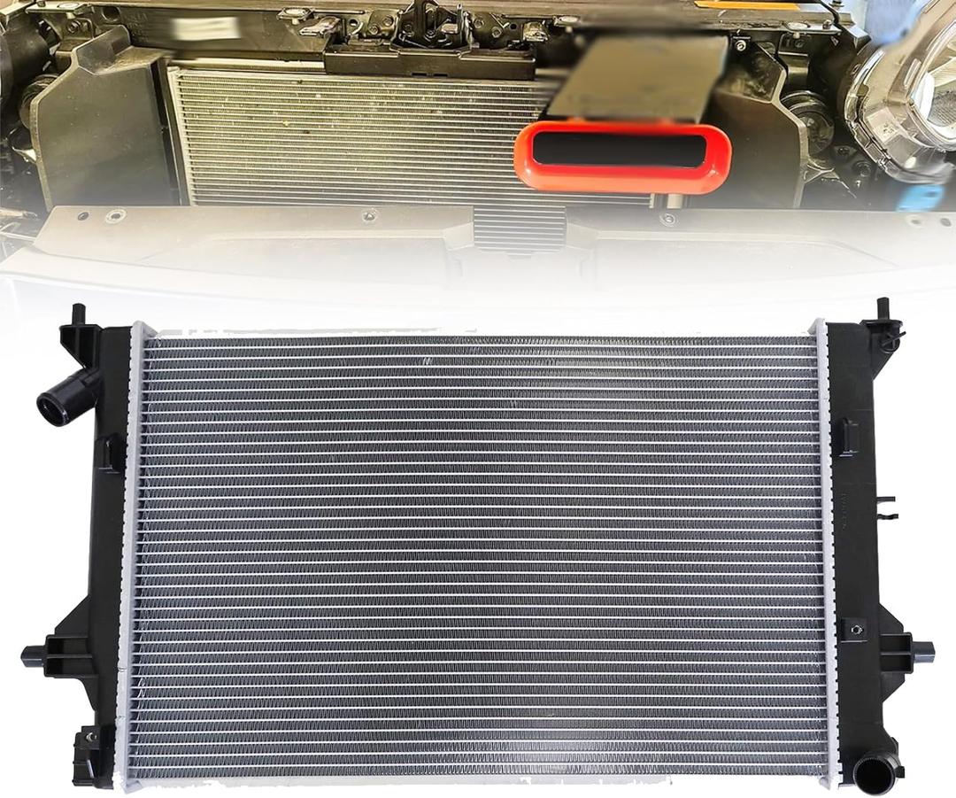 SecosAutoparts 2.0L Engine Coolant Radiator Aluminum Fit for Kia Forte Sedan 2019-2023 Fit for Hyundai Elantra 2017-2020 & Elantra GT 2018-2020 Replace# 25310J7000 KI3010169