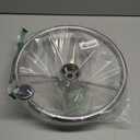 Amarine Made 5-Spoke 13-1/2 Inch Destroyer Style Stainless Boat Steering Wheel with M Size Knob - 9310SRF1