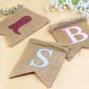 Boot or Bows Gender Reveal Banner, Boy or Girl Burlap Banner Gender Reveal Decorations, Baby Shower Party Decorations, Boots Or Bows Party Decoration Sign