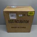 PETUX Incubators for Hatching Eggs - 24 Egg Incubator with Automatic Egg Turning, Humidity and Temp Control - 5 Modes for Chicken, Bird, Quail and Duck Eggs - Ideal for Farmers, Educators and Families (Yellow)