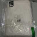 Elrene Home Fashions Matine Weatherproof Tab-Top Indoor/Outdoor Solid Color Curtain Panel for Porch, Pergola, Patio, Deck, 52W x 95L, Ivory