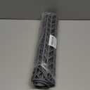 AWOKE Sink Protectors for Kitchen Sink - 24"x 12.5" Sink Mat - Heat resistant Easy-clean Silicone Sink Mat - for Protection of Stainless Steel Sink - with 3 Reserved Holes (Grey)