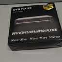 DVD Players for TV with HDMI,Plays All Regions and Formats,CD Player for Home,Support 1080P Video/CD/DVD/VCD/JPEG/USB, Remote, HDMI and RCA Cables Included