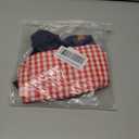 OBEEII Back to School Outfit Toddler Boy Short Sleeve Graphic Shirt Gingham Shorts First Day of School Summer Clothing Set