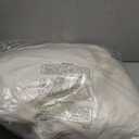 10-Pack Ivory Tablecloths for Rectangle Tables, 70 x 108 Inches, Stain-Resistant Polyester Fabric for 6 Foot Tables - Washable Table Covers for Weddings, Banquets, Birthday Parties, Events