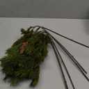 6 Pcs Christmas Cedar Pine Branches 25.5 Inch Artificial Cedar Stems with Pine Cones Christmas Greenery Picks Fall Leaf Branch Norfolk Stems for DIY Crafts Xmas Winter Wreath Garland Decor