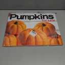 3 Pcs Pumpkins for Sale Yard Sign with Stakes, 12 x 16 Inches Double Sided Print Outdoor Fall Pumpkin Patch Garde Yard Sign for Outdoor Indoor Fall Halloween Thanksgiving