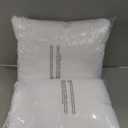18 x 18 Pillow Inserts Set of 2 - Premium Soft and Fluffy 18 Inch Medium Sofa Decorative White Square Throw Pillow Inserts Stuffing for Living Room Couch and Bedroom Interior Cushions