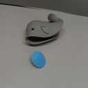 Baby Bathtub Faucet Cover, Baby Safety Protection Silicone Toys, Bath Spout Cover Baby Bathtub, Faucet Cover Baby Bathtub Silicone Whale for Kids, Toddler, Infant, Gifts for Children (Grey)