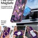 3 x iPhone 11 Pro Max Case, MagSafe Compatible, Purple, Metal, Snap-On