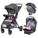 Baby Trend Passport Cargo Stroller Travel System with EZ-Lift Plus Infant Car Seat, Pink Bamboo MFD: 10-2025