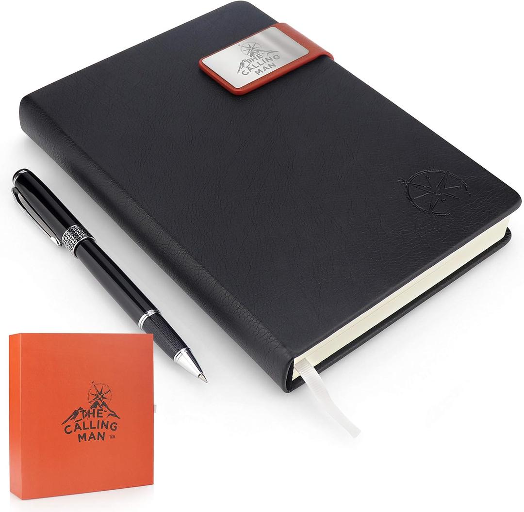 Journal Daily Gratitude Planner Masculine Archetype Productivity Mindset