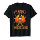 Happy Thanksgiving for Turkey Day Family Dinner T-Shirt XS