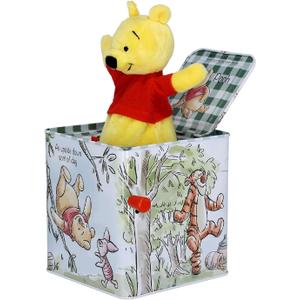 KIDS PREFERRED Disney Baby Winnie The Pooh Jack-in-The-Box - Musical Toy for Babies Multi ,6.5"