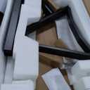 Fromann Standing Desk Frame Dual Motors 3 Stages Electric Height Adjustable Sitting Stand Up Desk Base Legs Only (Black)