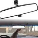 Car Rear View Mirror Reverse Mirror Compatible With 1972-2018 Jeep Wrangler Compass Patriot Cherokee Dodge RAM Charger Dakota Challenger Toyota KIA Hyundai Ford Replaces 8993023K 8993-023K