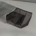 GIVLEFLY Large Tote Bag Organizer Insert, Purse Organizer with Zippered and Multiple Pockets and Cup Holder, Lightweight Handbag Divider with HandleDark Grey