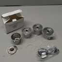 4 Pack Reusable K Cups Coffee Pods: Stainless Steel Refillable K Cups - Reusable Coffee Filters for Coffee Machine, SUS 304‌, BPA-Free, Heat Resistant Handles, Scoop