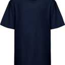 Opna Youth Boys Dri Fit Athletic T Shirts for Boys & Girls Sports Undershirt  Youth & Teen Sizes (Blue, XL)