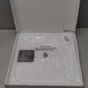 Rabater Smart Scale with Large Color Display, Digital Bathroom Scale for Body Weight BMI Muscle Mass, 25 Composition, Body Fat Scale with Heart Rate, 11.8" Large Platform, 400 lbs (White)