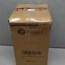 Drink Dispensers for Parties 1 Gallon, Bevarage Dispenser with Stand,Glass Drink Dispenser With Stainless Steel Spigot + Marker & Chalkboard, Ideal for Lemonade,Juice, Tea, and Party Drinks