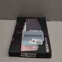 Wireless Keyboard and Mouse Combo - Full-Sized Ergonomic Keyboard with Wrist Rest, Phone Holder, Sleep Mode, Silent 2.4GHz Cordless Keyboard Mouse Combo for Computer, Laptop, PC, Mac, Windows -Trueque (1 PACK, Black)