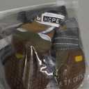 Hcpet Dog Shoes for Large Dogs, Waterproof Dog Booties for Small Medium Dogs, Anti-Slip Dog Boots & Paw Protectors for Hot Pavement Winter Snow Hiking with Reflective Straps Army Green Size 1 (#1 (Width 1.37 inch) for 10-23 lbs)