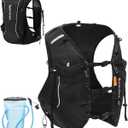 Sportsnew Running Vest for Women Men, Lightweight 10L Hydration Backpack with Waterproof Phone Pocket, Hydration Pack with Water Bladder for Hiking Trail