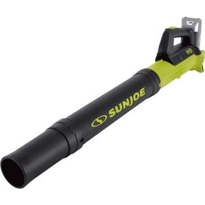 Sun Joe 24V-TB-LTE-P1 24-Volt IONMAX Jet Blower Cordless Compact Turbine Leaf Blower 100-MPH, Promotional Kit (w/ 2.0-Ah Battery and Charger)