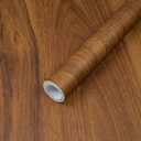 TANONE Thickened Wood Grain Contact Paper, Wood Peel and Stick Wallpaper 23.6" x197'', Easy to Install Self-Adhesive Decorative Vinyl Film Wall Paper, Waterproof & Durable for Furniture Covering